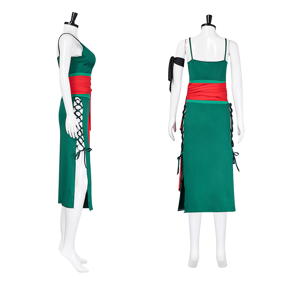 Kostum Cosplay Rule 63: Pakaia - Anime Zoro Cosplay Female ulasan dan harga