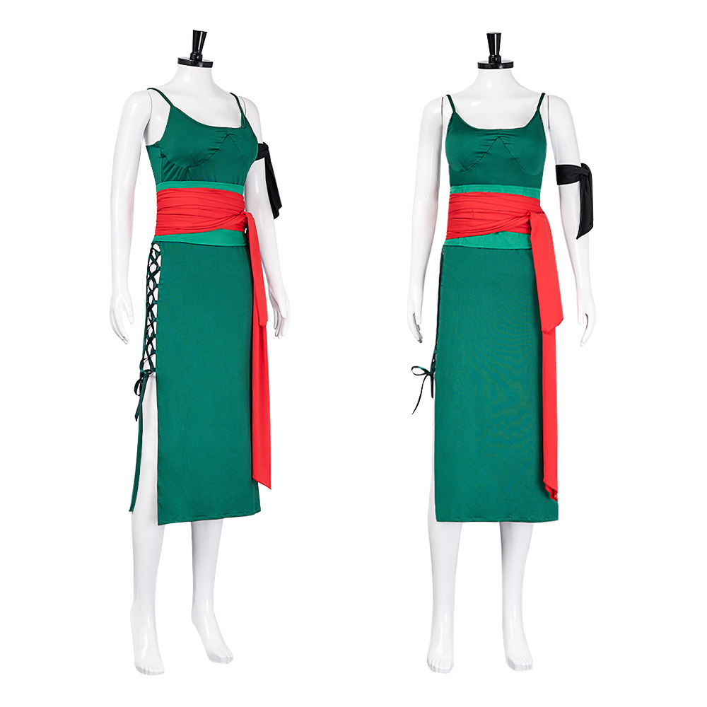 Kostum Cosplay Rule 63: Pakaia - Anime Zoro Cosplay Female ulasan dan harga